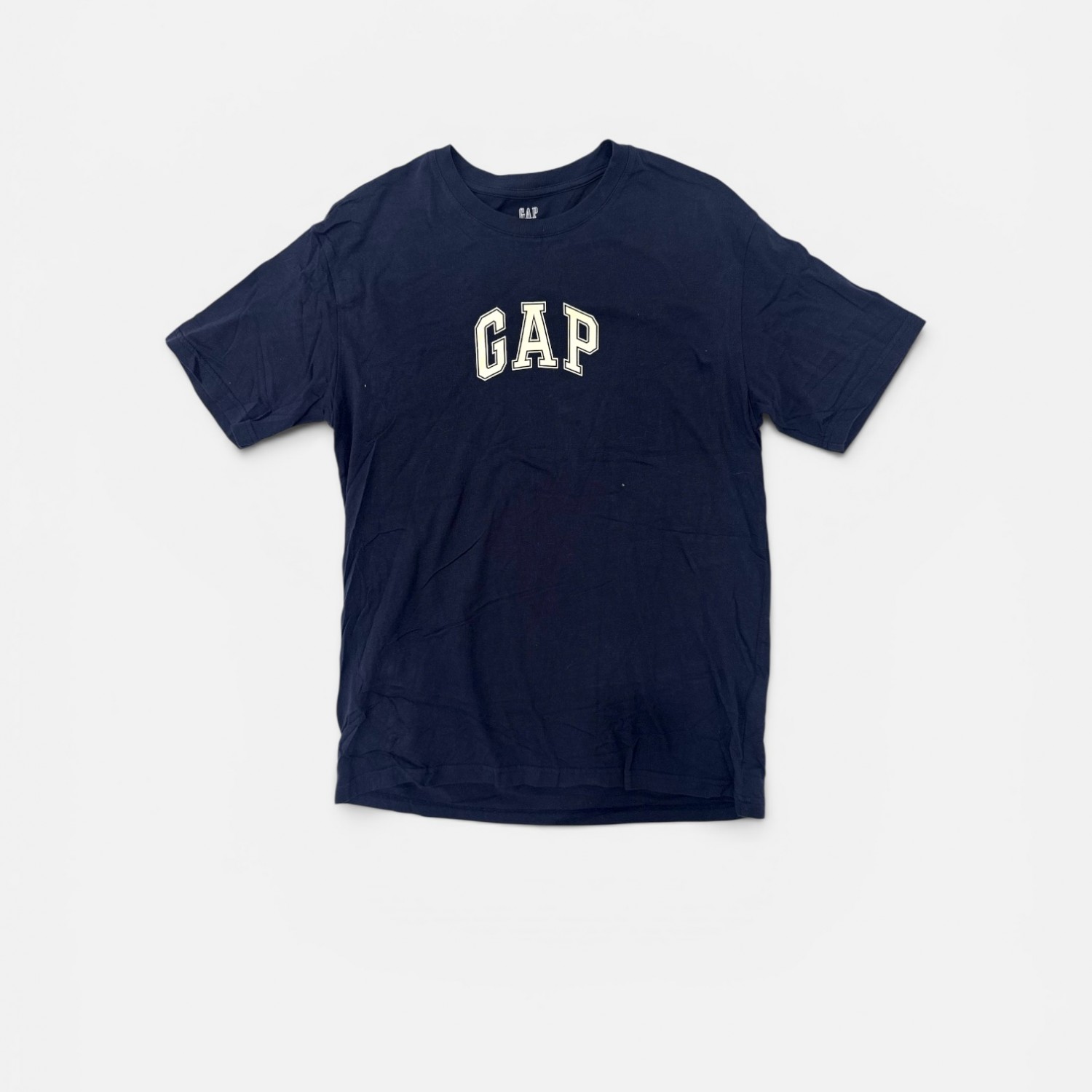 GAP Unisex Navy Logo T-Shirt M